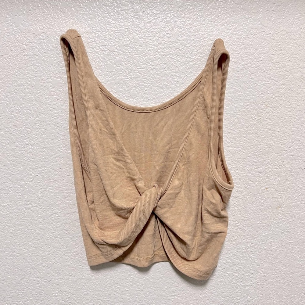 🍊NUDE CROSS OVER TOP